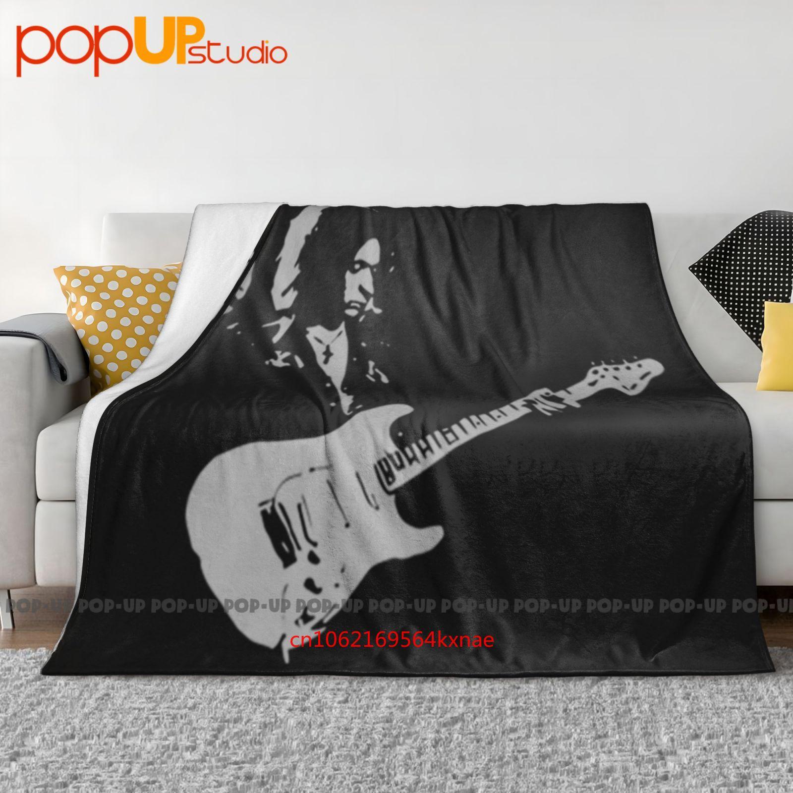 Ультрамягкое одеяло-покрывало с изображением гитариста Ritchie Blackmore, зимнее покрывало на диван, постельное белье 30x40in