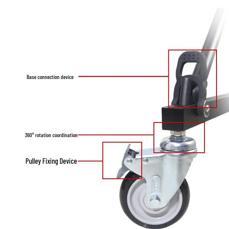 JiaShiYing Js-G24 24-inch Single-Screen Teleprompter with Pneumatic Tripod