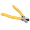 7.9in Stainless Steel Flanging Pliers Triangular Right Angle Seaming Pliers with AntiSlip Handle