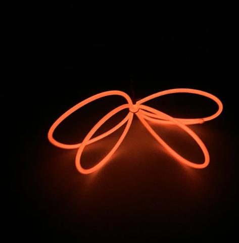 DIY LED Streichholz Streifenlichter Nachtshow Rüstungslicht Bühnenperformance LED Leuchtender Strichmännchen Kostüm EL Draht Kleidung Herren