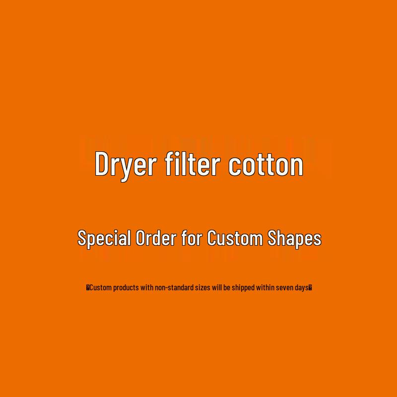 

Dryer Filter Kit: Special Thickened Cotton Pads & Inlet Screens, 20-Pack, Free Shipping