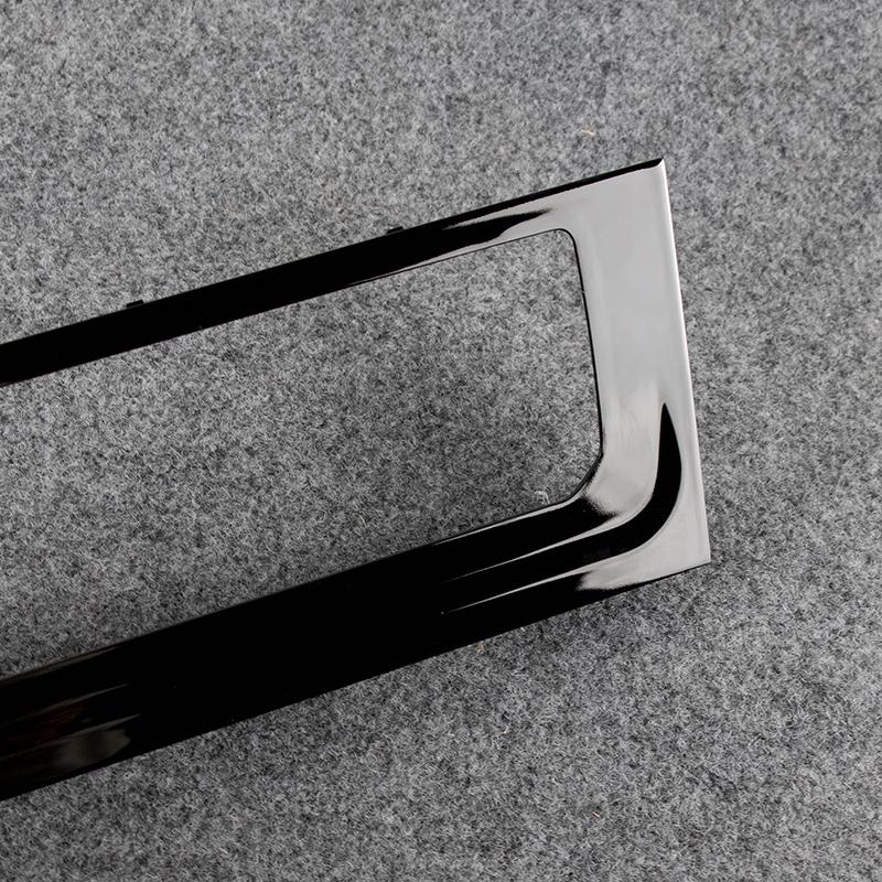For VW Golf 7 7.5 MK7 LCD Touch Air Conditioning Decorative Frame Piano Black Air Conditioning Panel Fram
