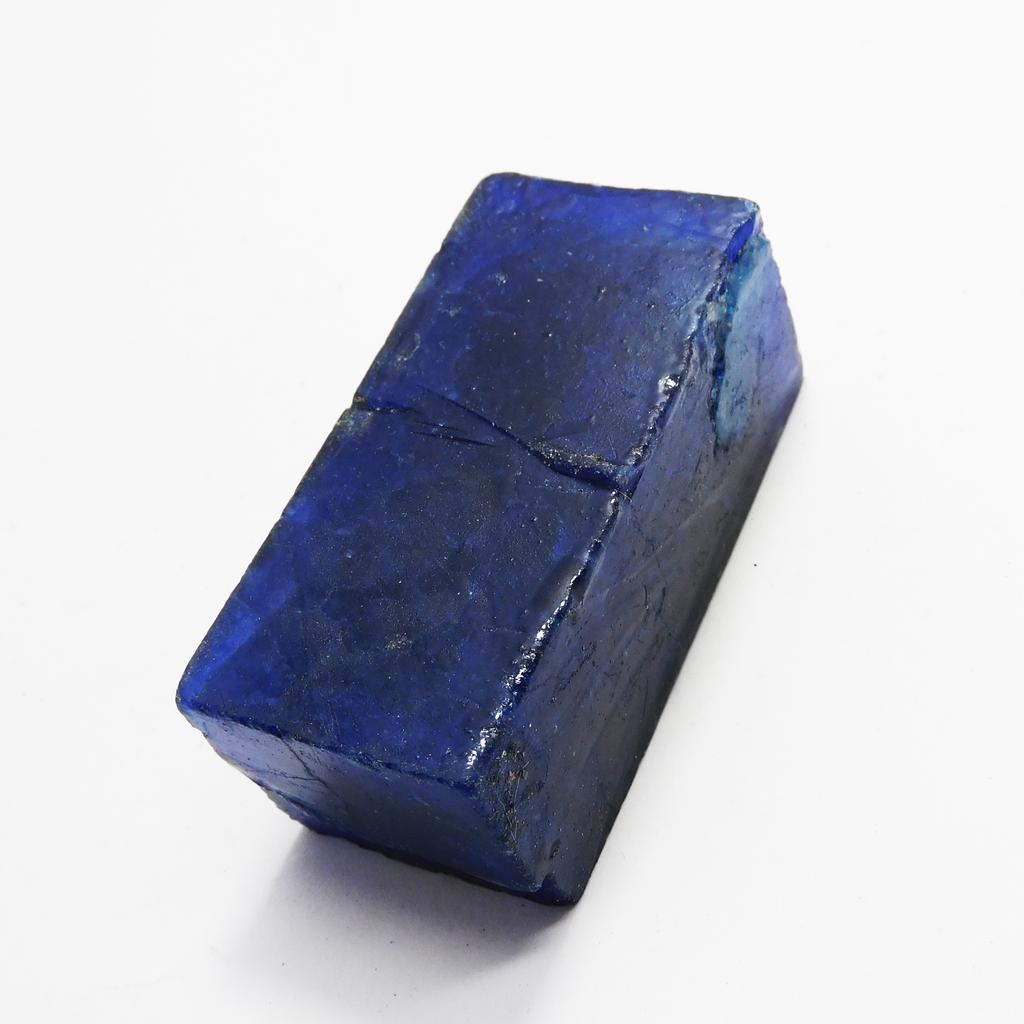 Natural Blue Tanzanite Loose Gemstone Uncut Dyed Rough 424.45 Ct for Lapidary and Gem Collections