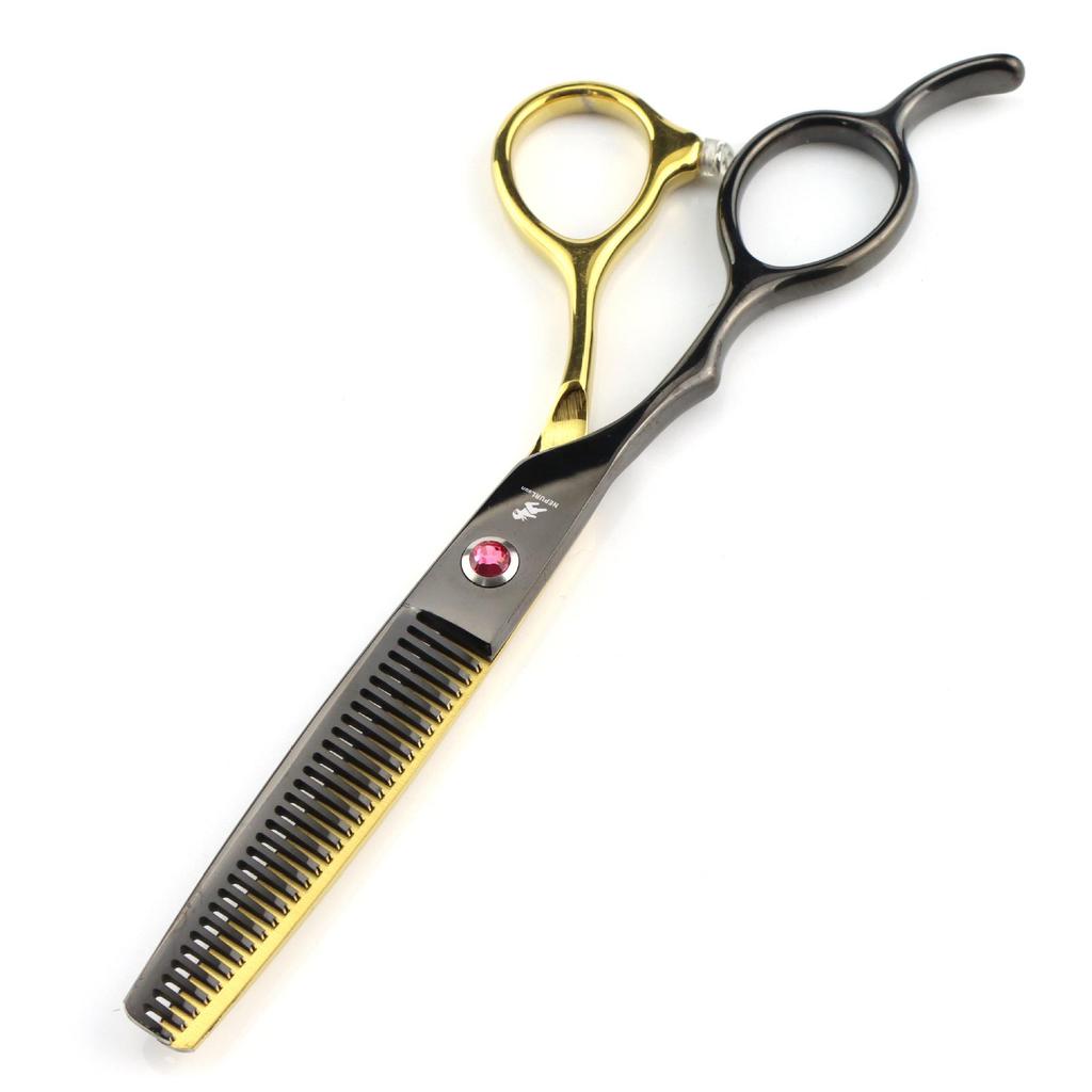 6.0" Multi-color Left-handed Straight & Thinning Shears