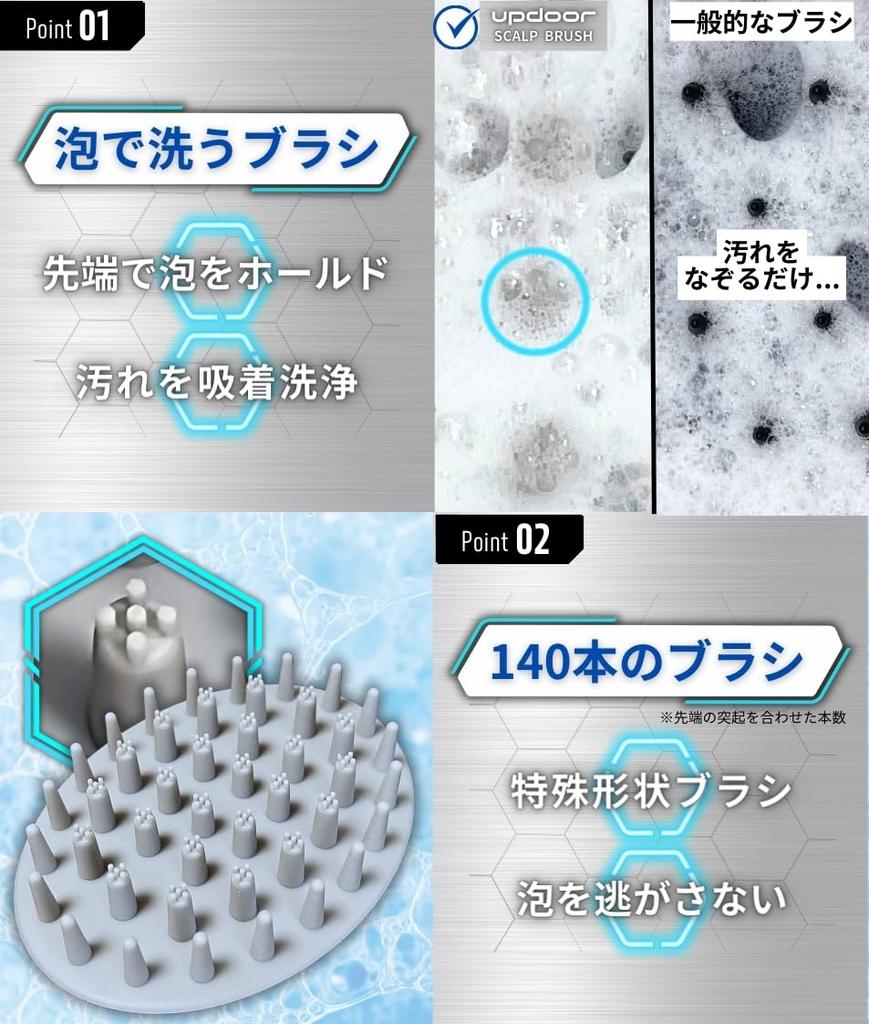 Men Over 40 Years Scalp Shampoo Scalp Brush by Hair Head Scalp Gray [For Old] Brush, Brush, Men's [Recommended Consultant] Brush, Massage,