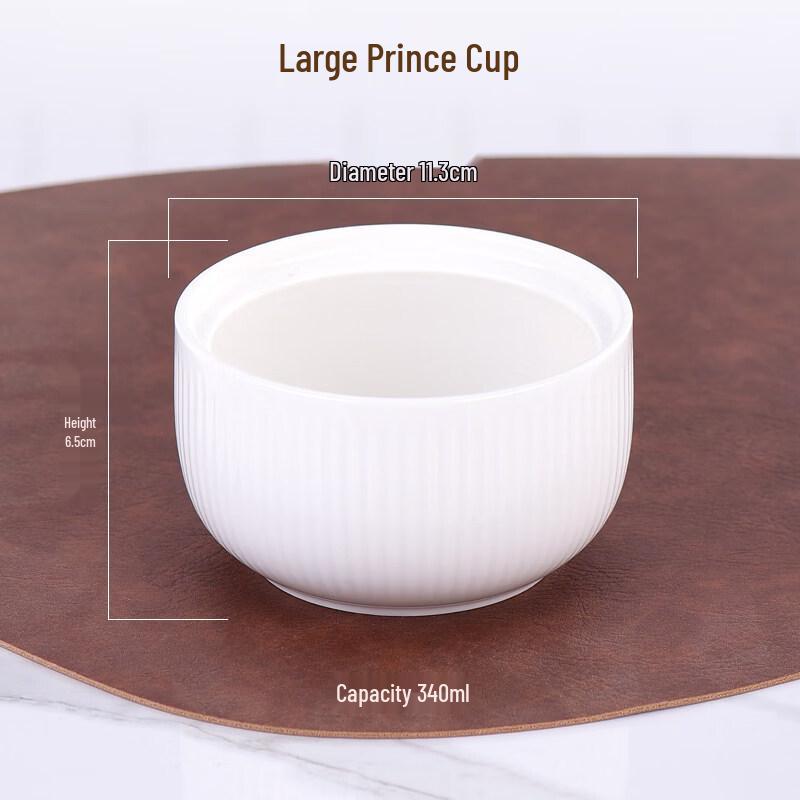 Ruhan Ceramic Double-Boiler Stew Bowls