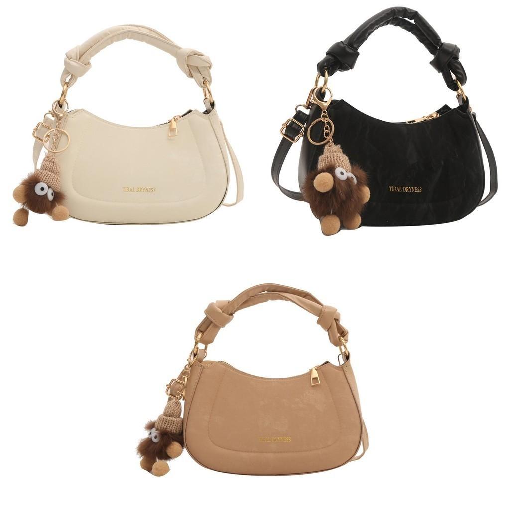 2024 New Street Trend Small Square Bag Women's Fashion High-end Single Shoulder Messenger Bag