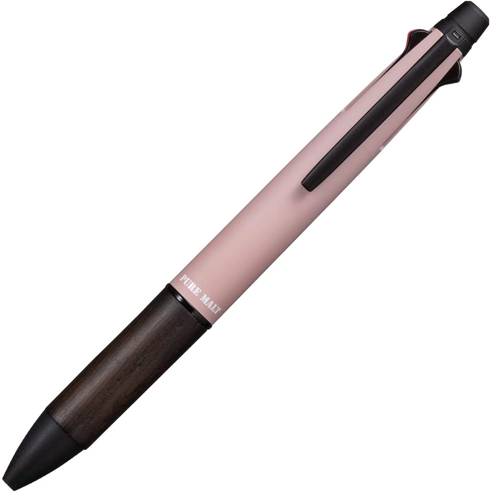 Mitsubishi Pencil Multifunction Pen Jet Stream Inside Pure Malt 4 & 1 0.5 Limited Old Rose MSXE52...