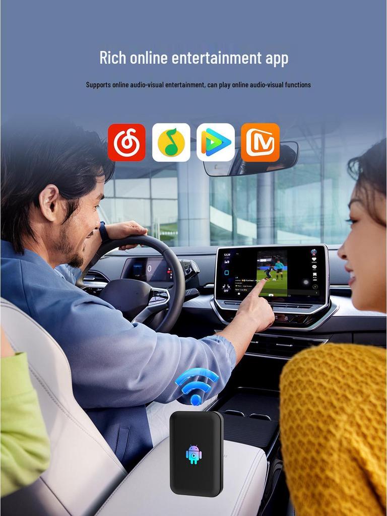Custom Carlinkit Wired To Wireless CarPlay Adapter - Android 13.0 HDMI Box