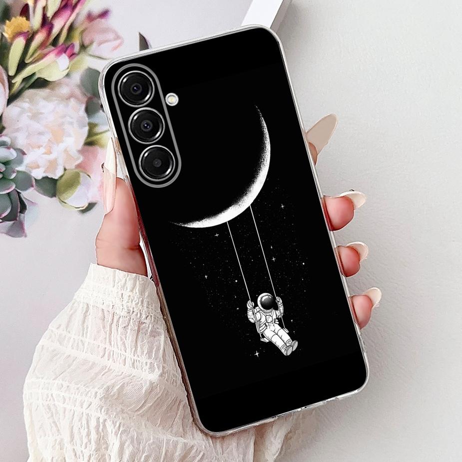 For Samsung Galaxy A17 5G Case SM-A176B Cute Cat Painted Cover 6.7'' Soft Silicone Case For Samsung A17 A 17 GalaxyA17 5G Fundas