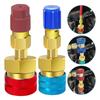 Car R1234YF Adapter Fitting Quick Coupler Air Conditioner Refrigerant Manifold-Gauge Hose Connector Coupling Adapter