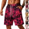 Herren Lockere Air-Layer-Shorts mit Taschen Halloween-Thema Leicht Bequem Lässige Shorts für den Alltag