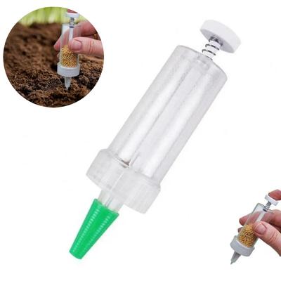 Handlicher Samenspender, Mini-Manuelle Sämaschine für Gartenpflanzung, Blumentopf & Gartenbeet Essentielle Gartenbedarf