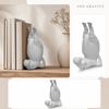 Hippo Bookends Resin Yoga Hippo Bookend for Books, Desk Decor, Statue