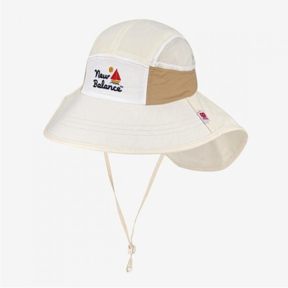 

New Balance Kids Mesh Wide Flap Cap Nk8bes506u Ivory (39)Ivory/54