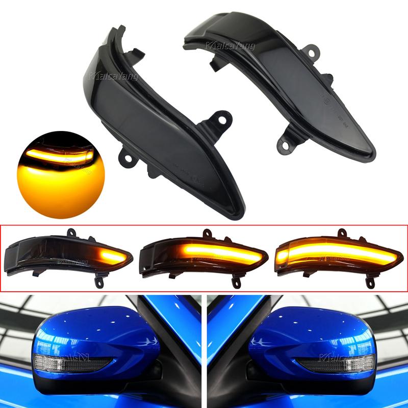 Dynamic Blinker Side Mirror LED Turn Signal Light Indicator For Subaru Outback Legacy 2008 2009 2010 2011