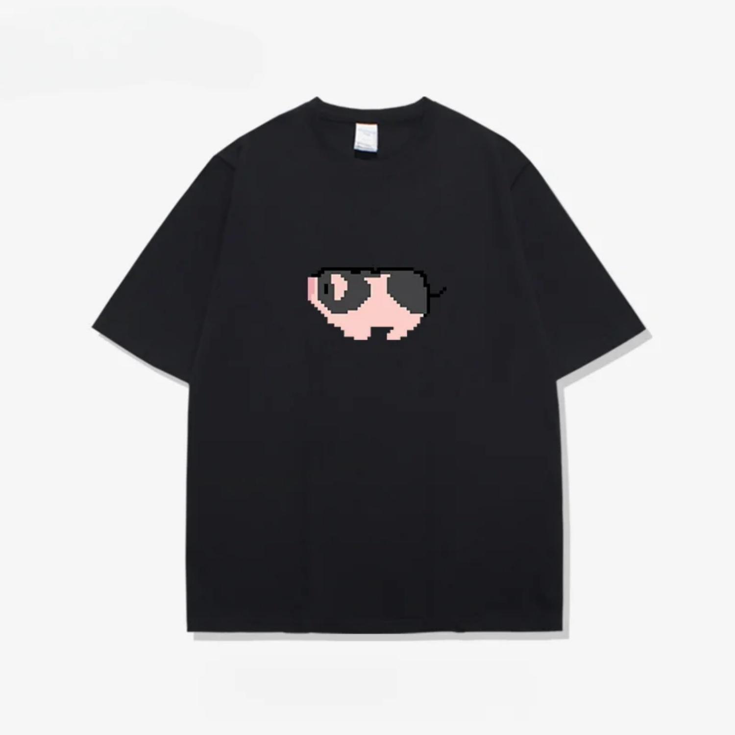 T-Shirt Men s and Women s Personalized men clothing Couples Anniversary Gifts Women Ladies Tshirt Top Trend S чёрный