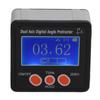 Digital Angle Gauge Dual Axes Digitial Angle Protractor with Backlight and Magnetic Base for Carpentry Building Masonry