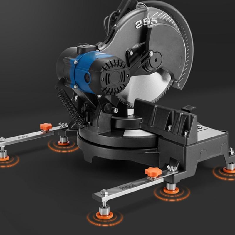 Cutting Machine Foot Pad Replacement NonSlip Cutting Machine Support Rubber Feet Pad Floor Protectors Easy To Install