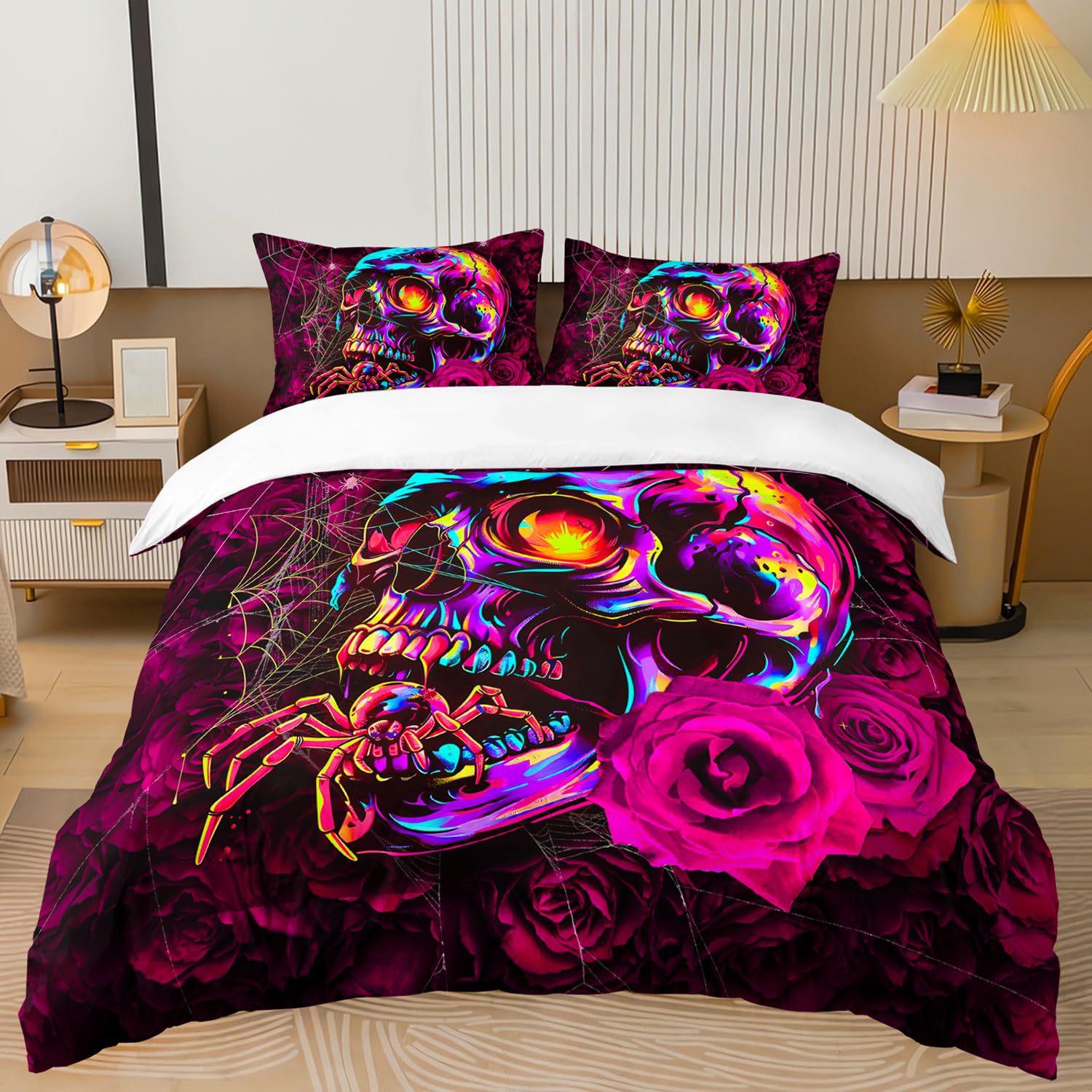 

Three-Piece Quilt Cover 3D Digital Printing Bedding Set Bed Cover EU single 135*200