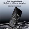 KEYSION Hollow Heat Dissipation Case for Realme C85 5G Silicone+PC Magnetic Cooling Shockproof Phone Cover for OPPO Realme C85