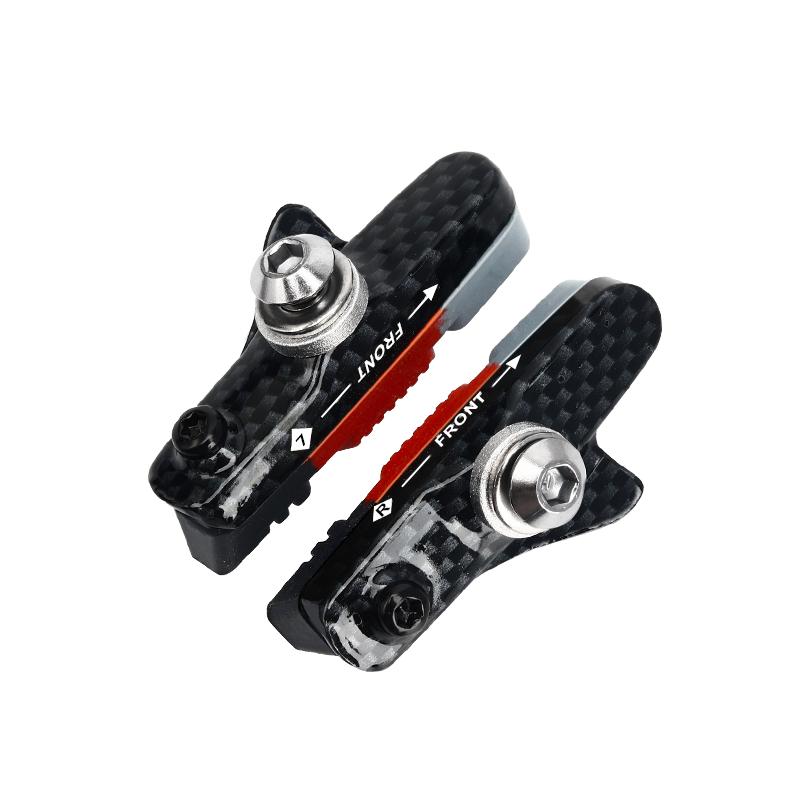 

RIDERACE велосипедные тормозные колодки для обода C-образного тормоза с ЧПУ для велосипеда, держатель тормозов V-Brake, резиновые колодки, прочные аксессуары для шоссейного велоспорта