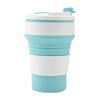 Silicone Foldable Water Cup Lightweight to Carry Travel Athletic Cup Outdoor Activity Camping Lightweight to Carry Folding Coffee Cup Water Bottlem