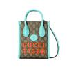 Leather Tote Bag, Shopping Bag, Shoulder Bag, Crossbody Bag, Handbag Mini Unisex 671623-US7AC-8312