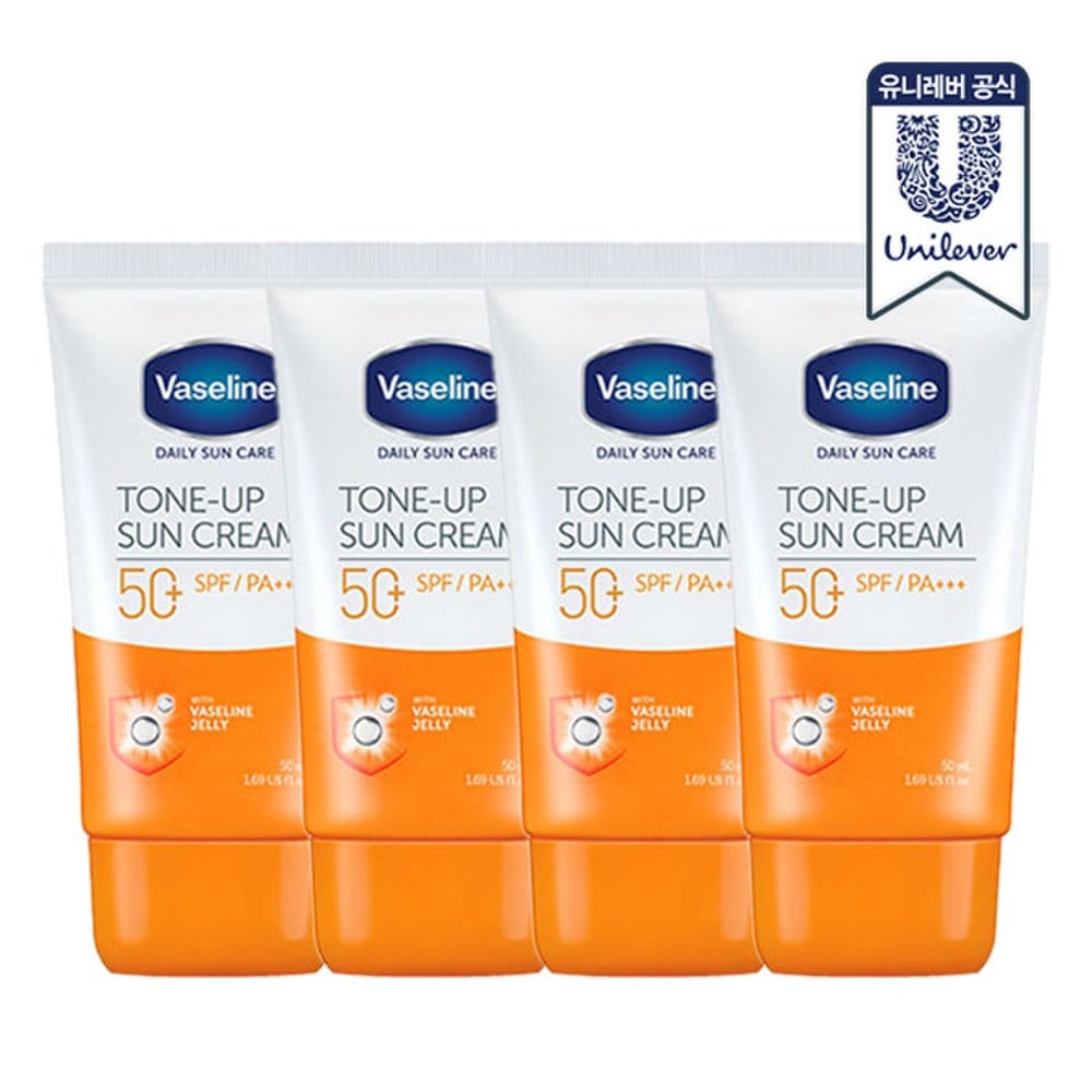 

Солнцезащитный крем Vaseline Tone-Up 50 мл x 4