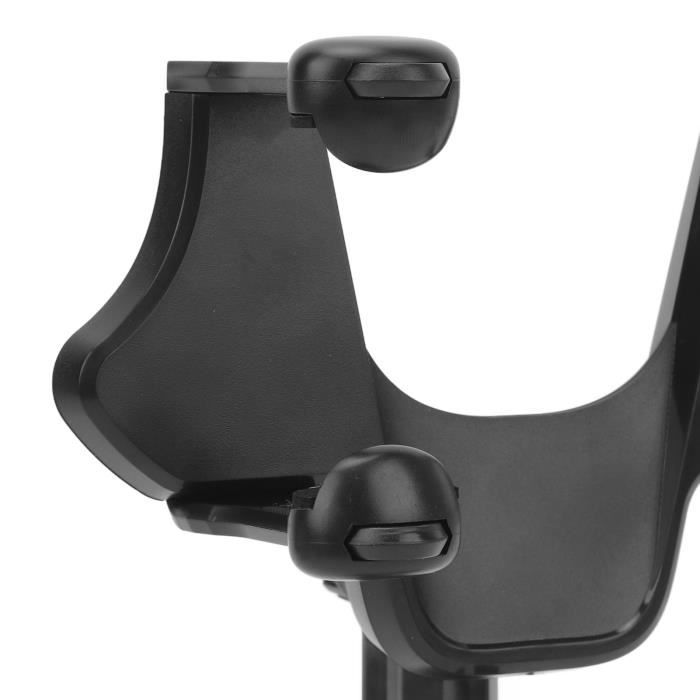 Phone Holder - SALUTUYA - Rearview Mirror Mount - Premium Material - Multifunctional - Black