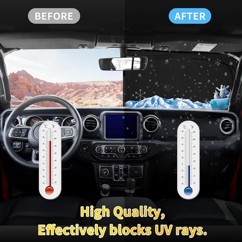 For Great Wall Haval H6 2020~2025 MK3 Car Windshield Sunshade Cover Front Window Sun Shade Visor Car Interior Accessories