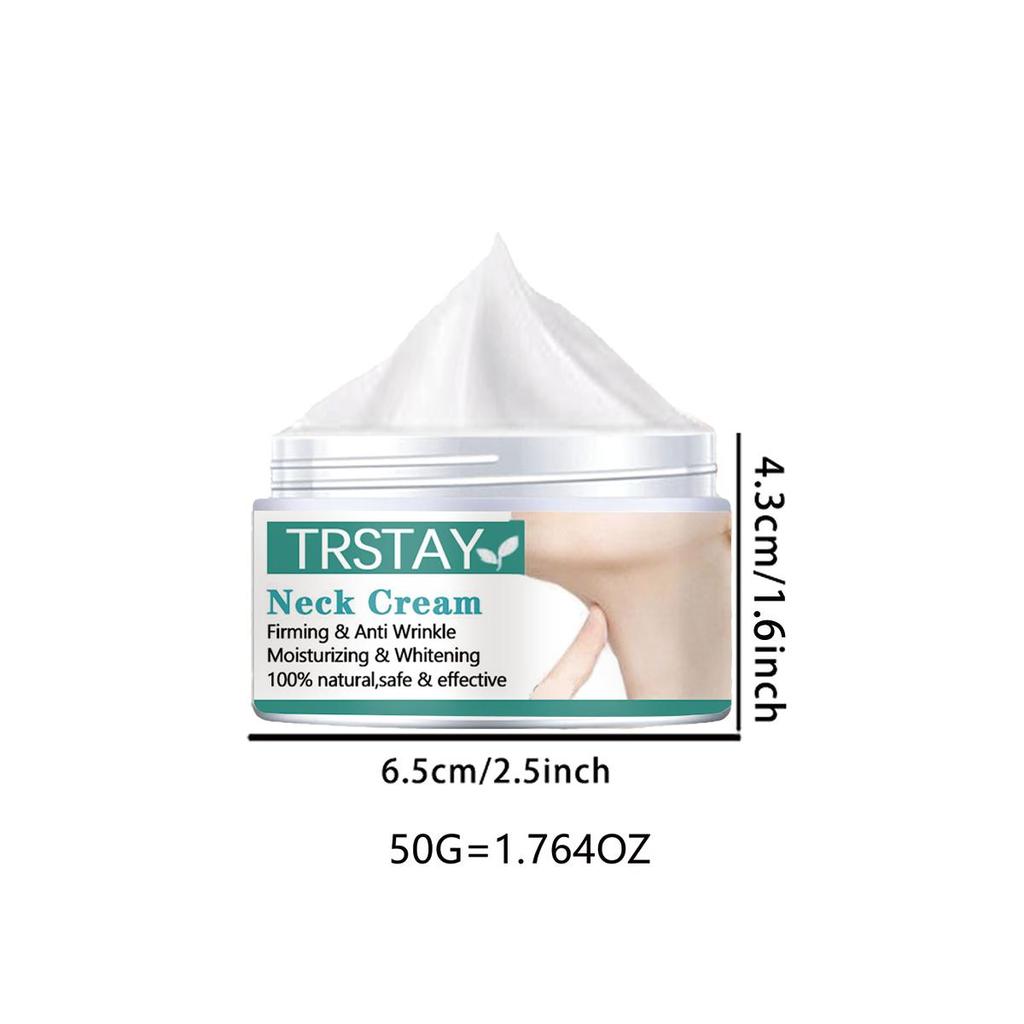 Cremă pentru gât pentru a ușura liniile gâtului, menține gâtul corect, anti-îmbătrânire: luminează tonul pielii, hidratează, fermează, catifelează pielea