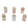 Decorative Adhesive Tape Waterproof Prevents Stick DIY Adhesive Tape Set for DIY Crafts Gift Wrap