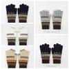Thick Ethnic Style Gloves Driving Gloves Jacquard Gloves Warm Men Wool Mittens  Student