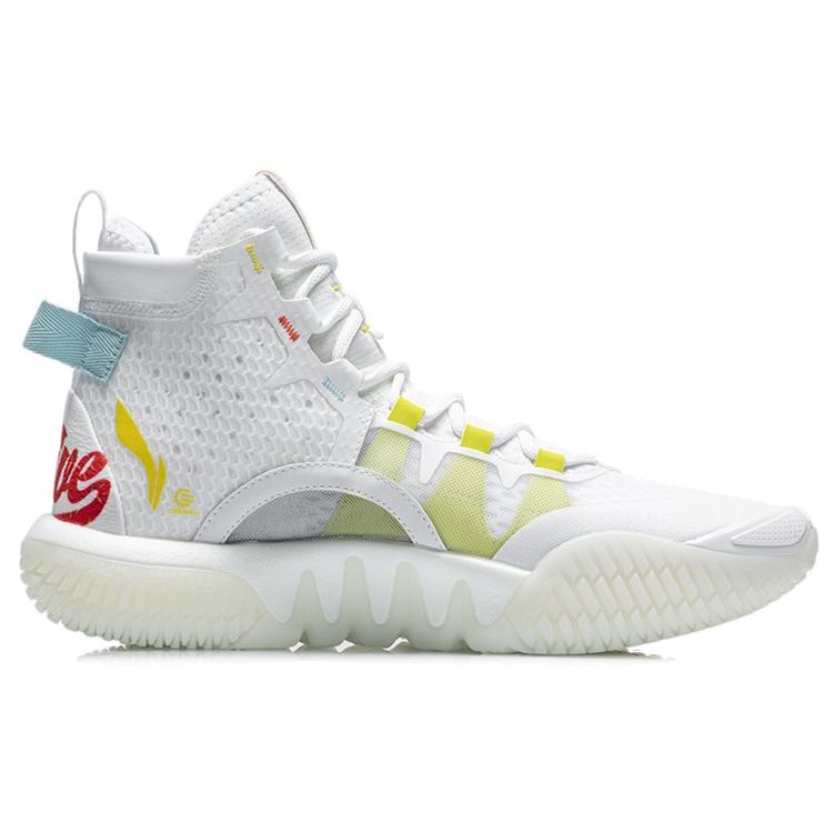 Li Ning Reverse 2 Comfortable Daily Shock Absorption Anti-Slip Wear-Resistant Support Lightweight High-Top Basketball Shoes Men Sneakers ABFR001-3