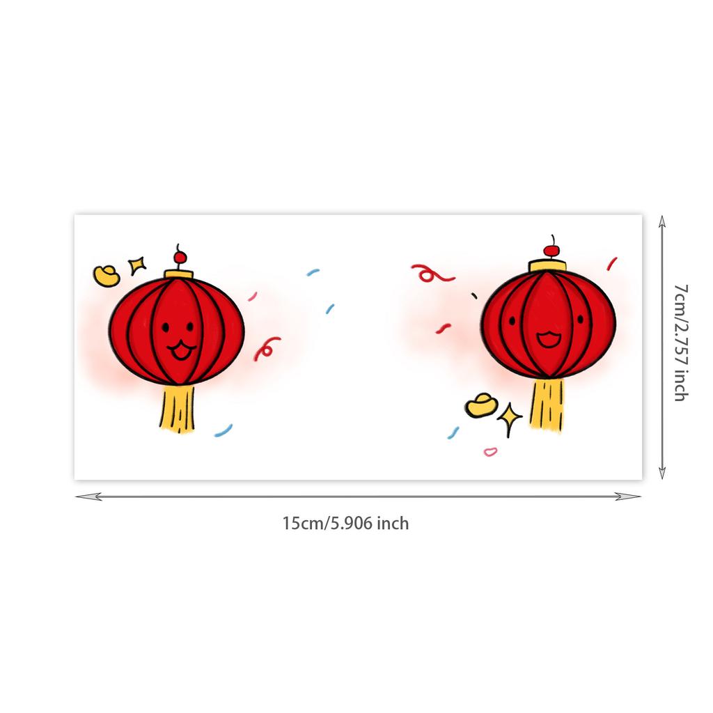 Girls And Children Cute Face Makeup Creative Face Sticker Rich Fireworks Makeup Sticker Tattoo Sticker