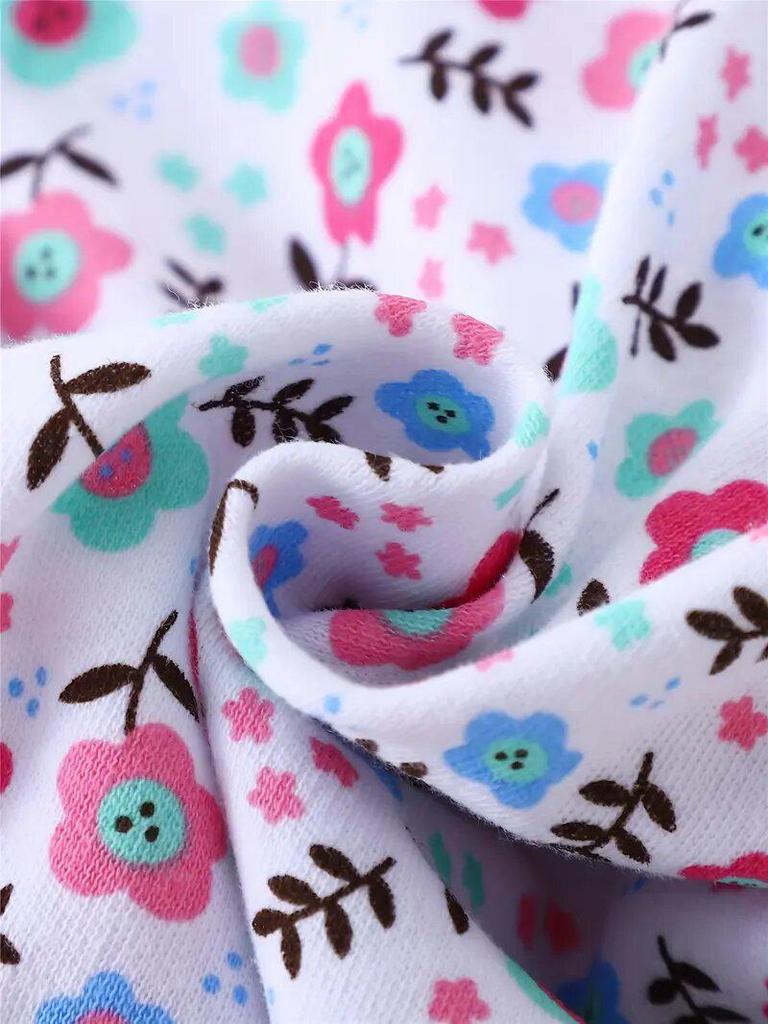 Reine Baumwolle Baby 3-teiliges Langarm-Strampler-Set - Frühling/Herbst Neugeborenen-Strampler