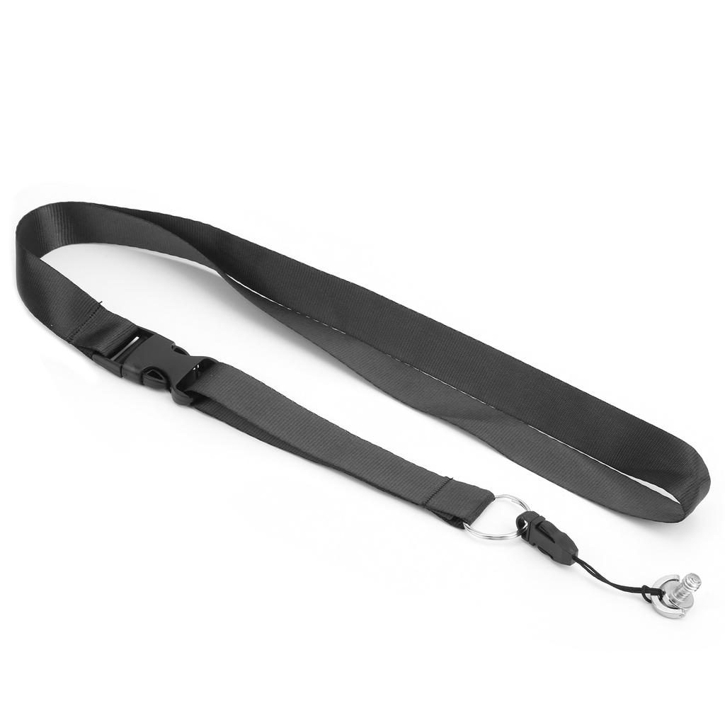 Action Camera Handheld Safety Lanyard Neck Strap Belt Sling for Insta360 ONE XX2 Black