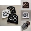 Unisex Patterned Beanie Hat With Breathable Warmth For Fall Winter Street Style