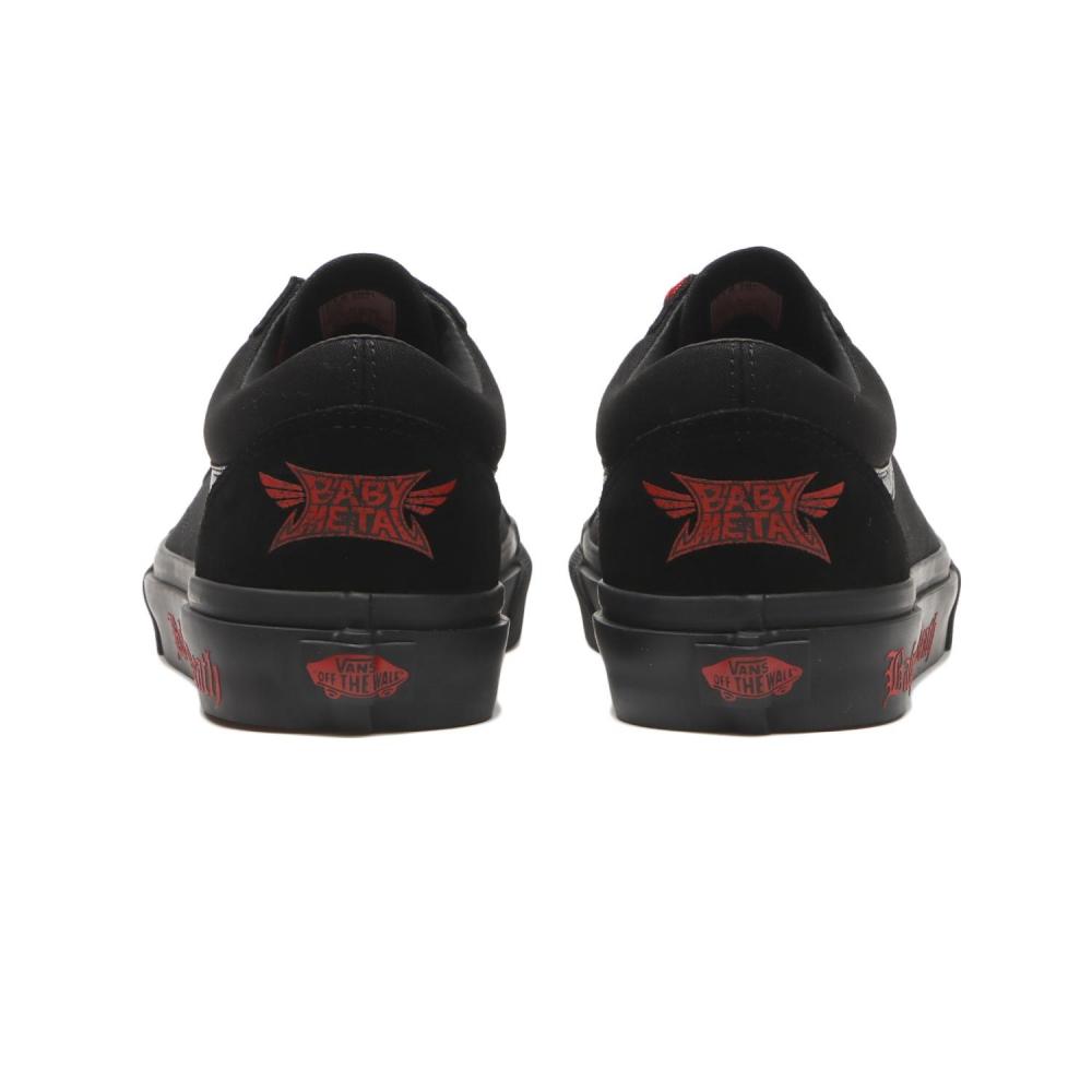 Vans Old Skool V36cf Babymetal  Black Red