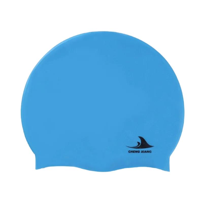 55g Silicone Swimming Cap Men Women Swim Pool Water Sport Diving Bathing Long Hair Waterproof Large Size Caps Hat for Adults New
