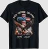 Vintage Glaube Freiheit 250 Jahre 1776-2026 Unabhängigkeit USA T-Shirt