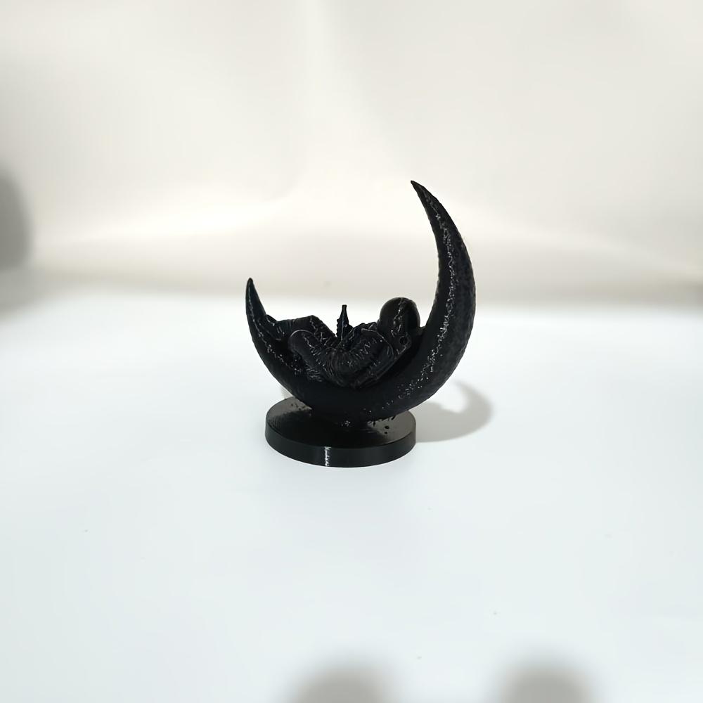 

Astronaut Sculptures on The Moon, Suitable Bookshelves, Office Desks, Bookshelves, Suitable Holiday Gifts for Friends, Etc чорний