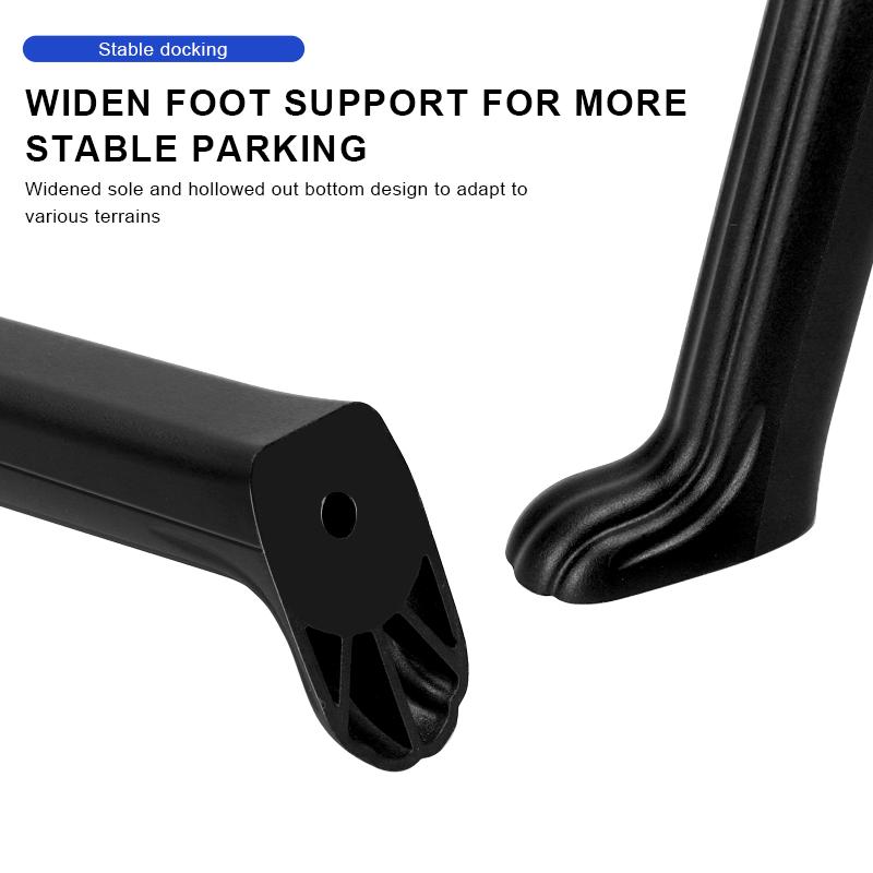 RIDERACE sykkelstativ Justerbar for MTB terrengsykkelstag Aluminiumslegering Side Bak Parkeringsstativ Veisykkel Stativ