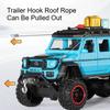 1:24 G63 6X6 Car NOMADISM Toy Mdoel Doors Opened Alloy Diecast Pull Back Sound Light Simulation Models Vehicle Toys Kid Gifts