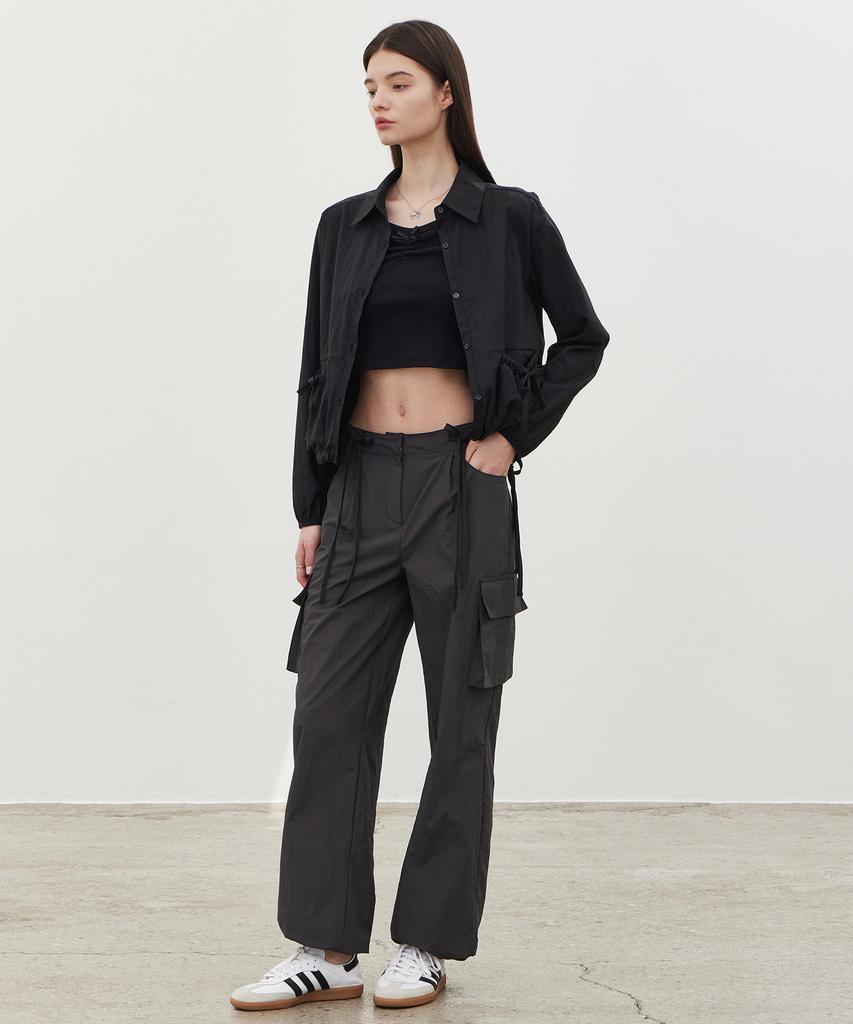 ITOV SEOUL Two Ribbon Cargo Pants Ch