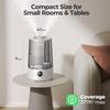 Homvana Air Humidifier for Bedroom 36 L 360° Cool Mist 34 H