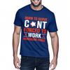 Daily Wear Summer For Her Tshirt Born To Serve Count Forced To Work Minimum Wage Short Sleeve Printed Crew Neck Tops