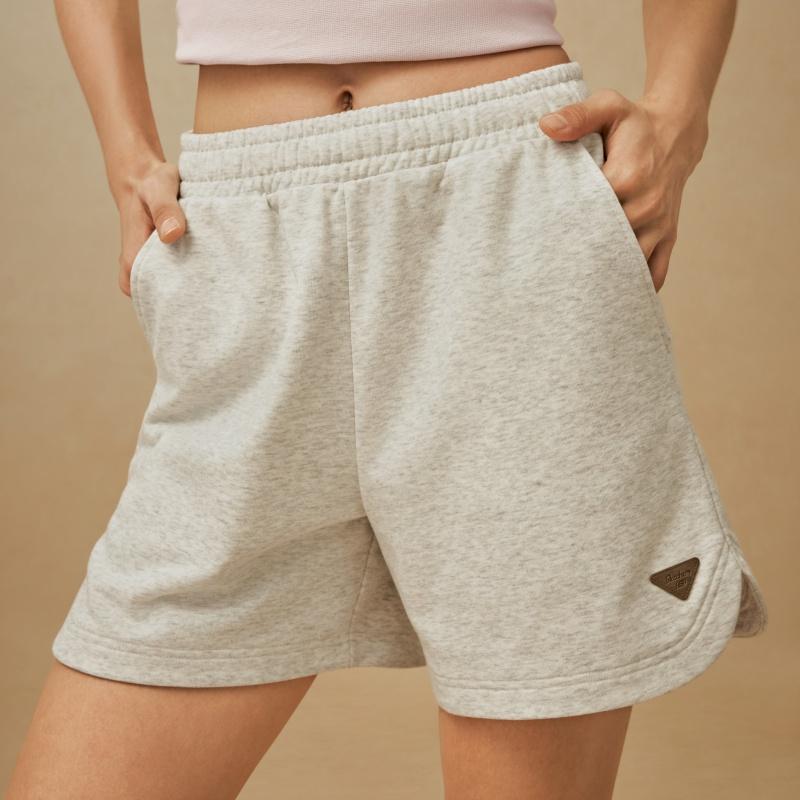 Skechers Breathable Loose Knit Comfortable Classic Outdoor Commuting Casual Shorts Women shorts L226W047-0248