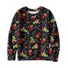 Women's Colorblock Sweatshirt Long Sleeve Round Neck Casual Comfortable Loose Lightweight Women's Sweatshirt